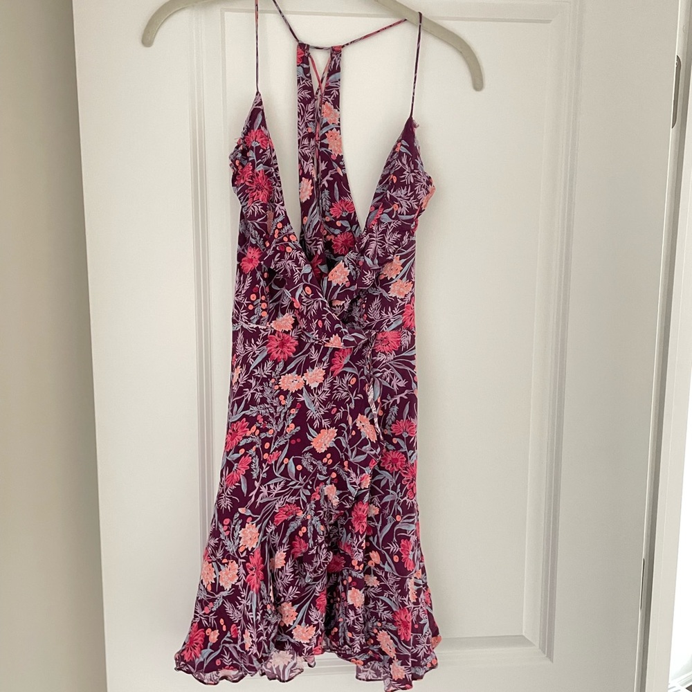 Free People purple floral sundress
